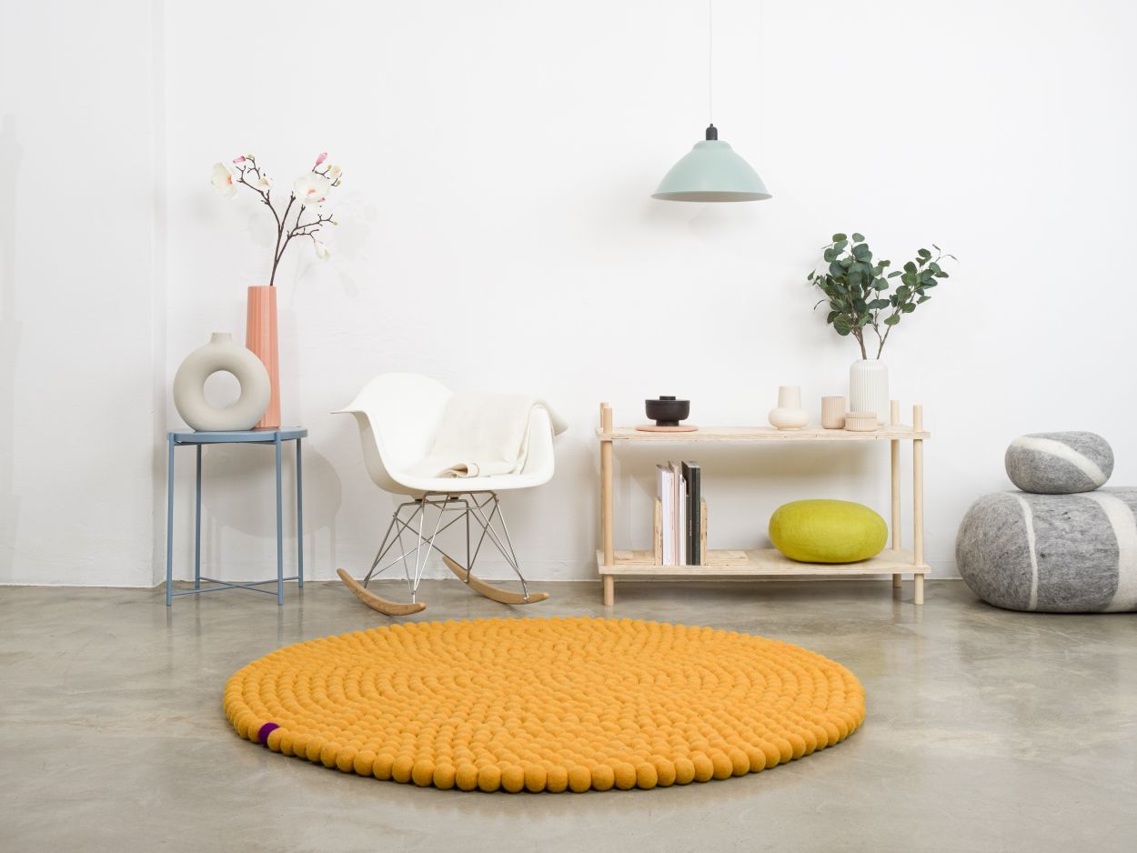Big One Round Felt carpet Ø 160 cm myfelt