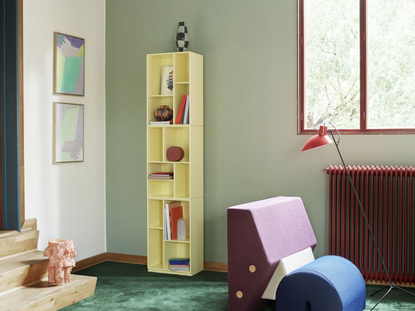 Loom Bookshelf Nordic Montana QUICK SHIP