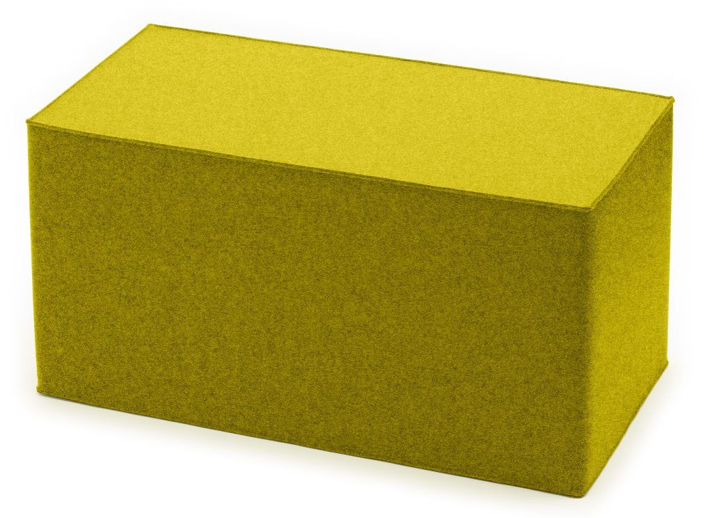 Cuboid seating stool Hey Sign