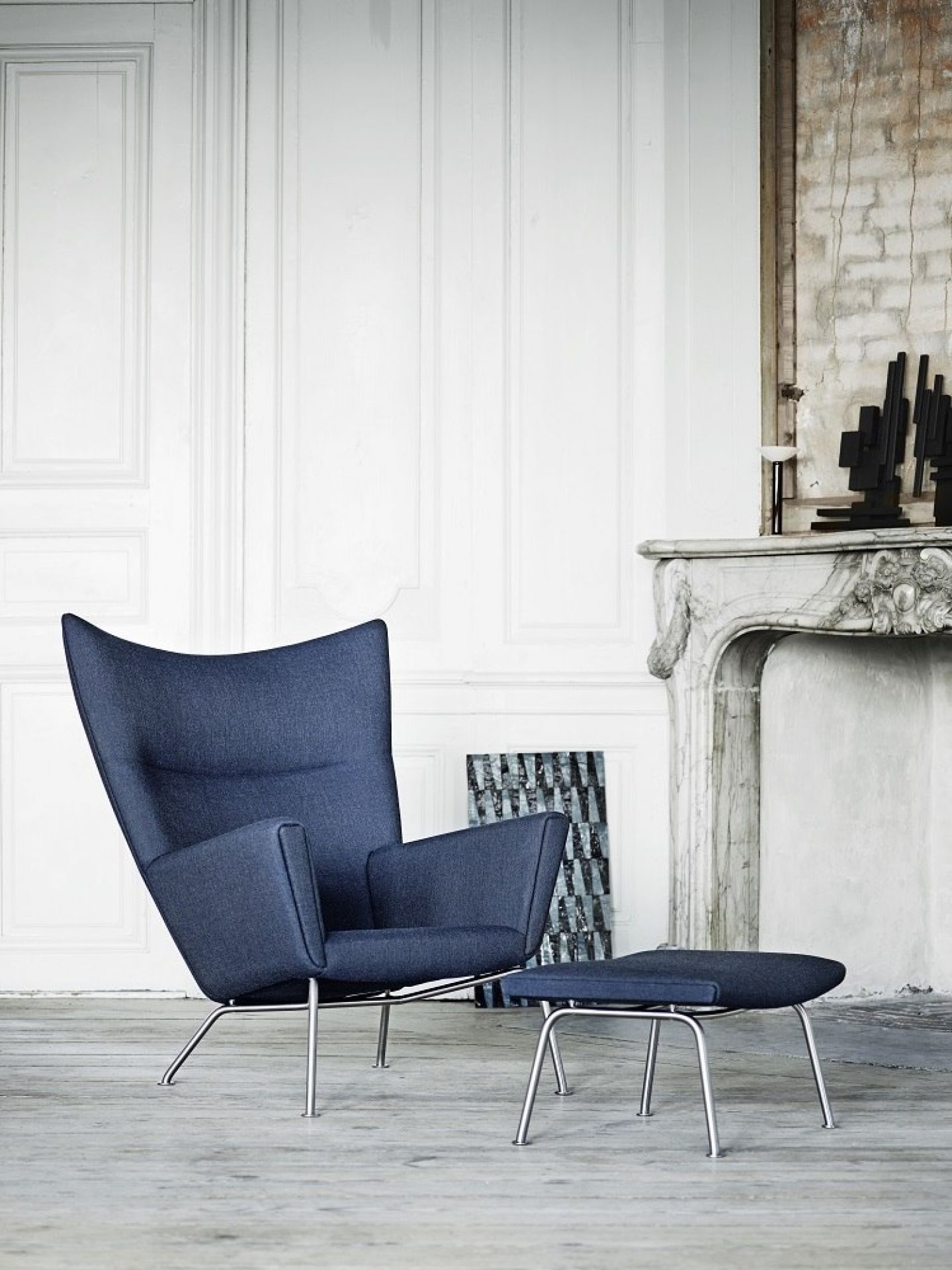 CH445 Wing chair armchair Carl Hansen & Søn Mood 1101
