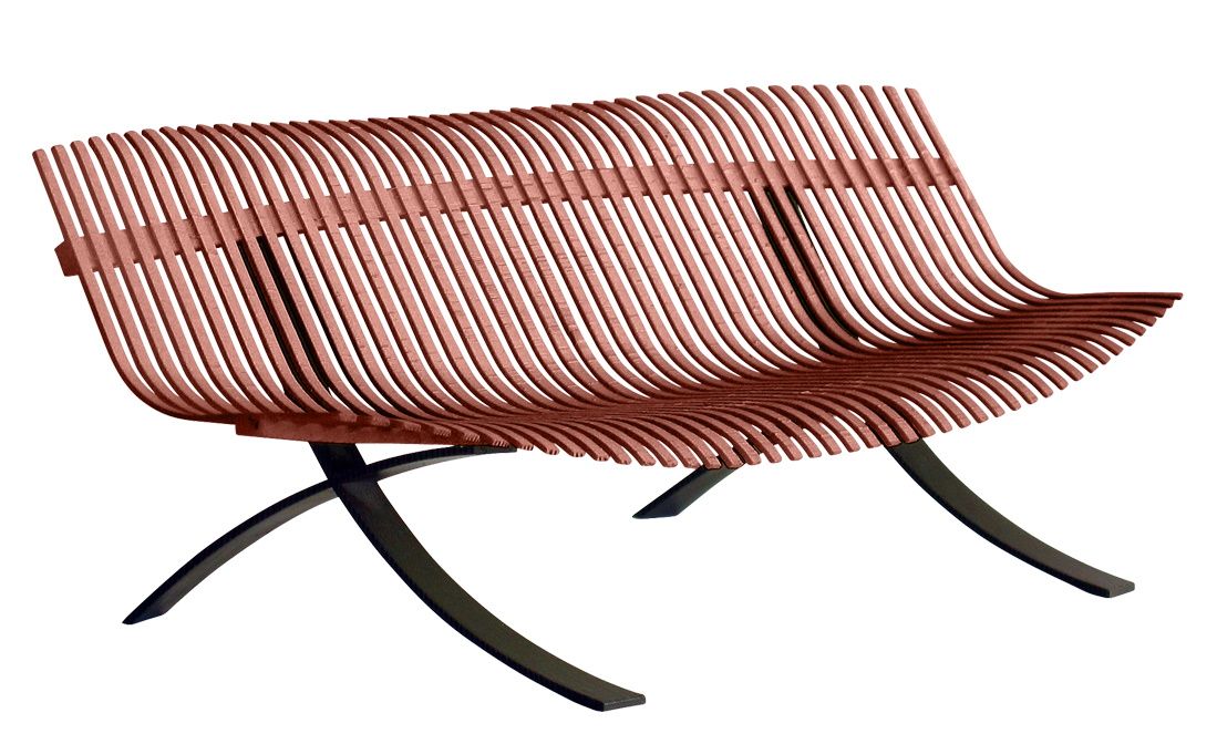 Charivari Garden Bench Outdoor Fermob 