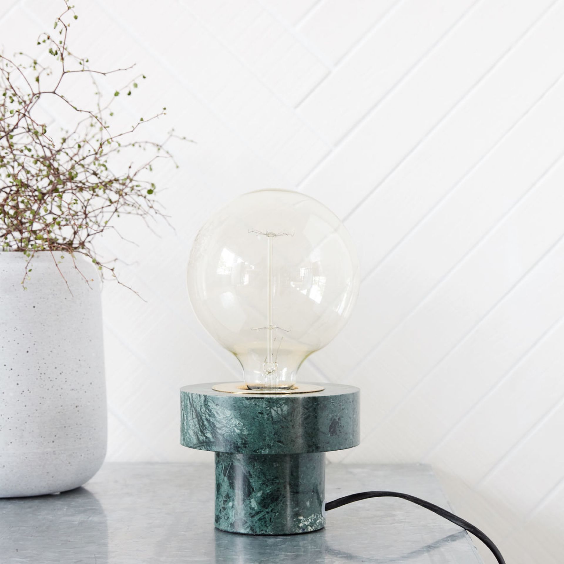 Pin lamp green marble house doctor | HOUSE DOCTOR