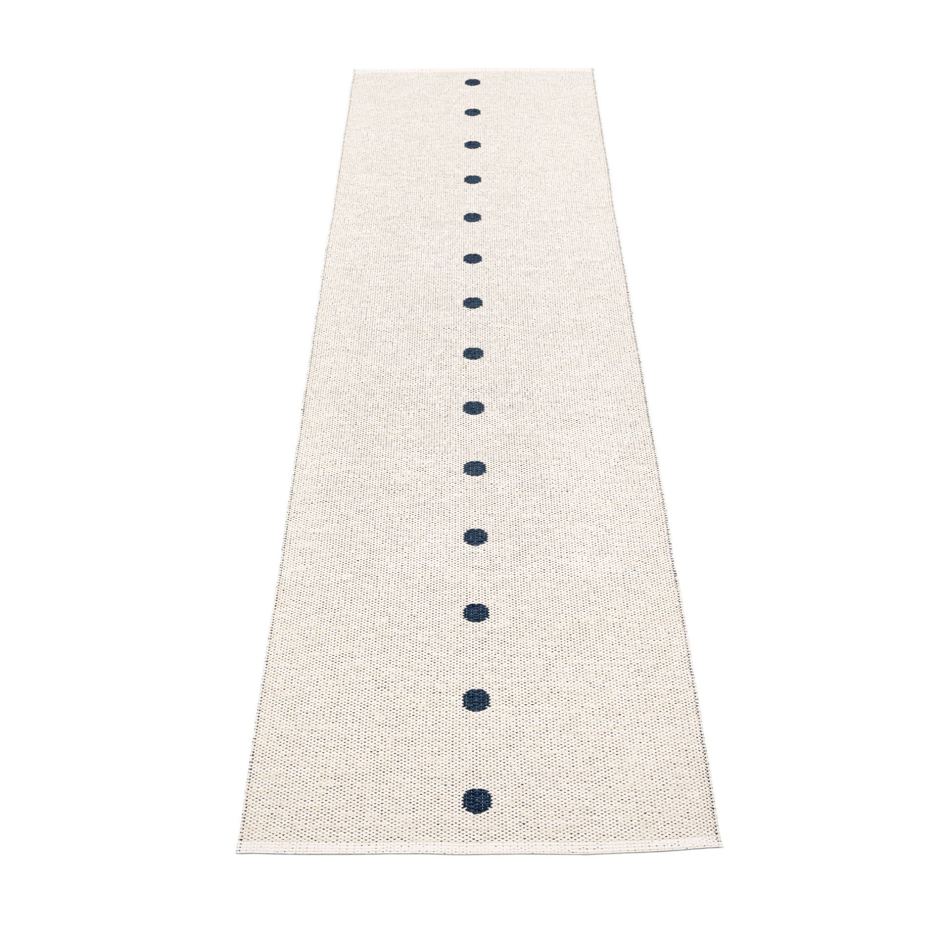Peg Plastic Carpet 70x280 cm Pappelina Dark Blue