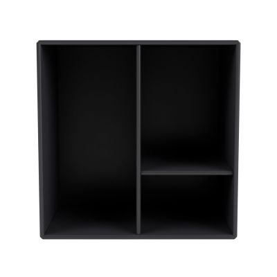 Mini module with shelves, anthracite, Montana SINGLE PIECES