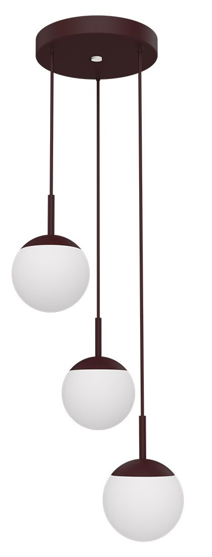 Mooon Triple Suspension Ø 15 cm pendant light Fermob Mooon Triple Suspension Ø 15 cm pendant light Fermob