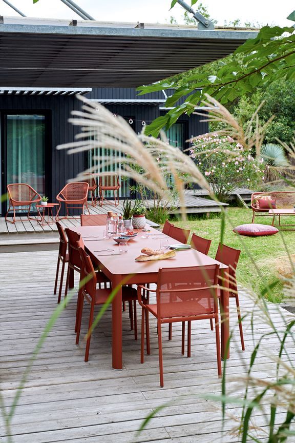 Cadiz Bridge Armrest Chair Outdoor Fermob 