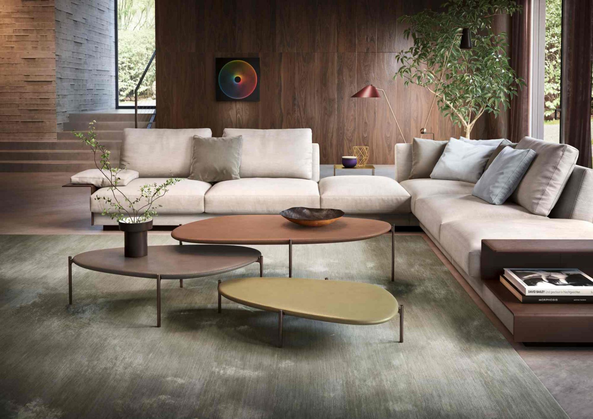 Ishino Metal Table Side Table Walter Knoll