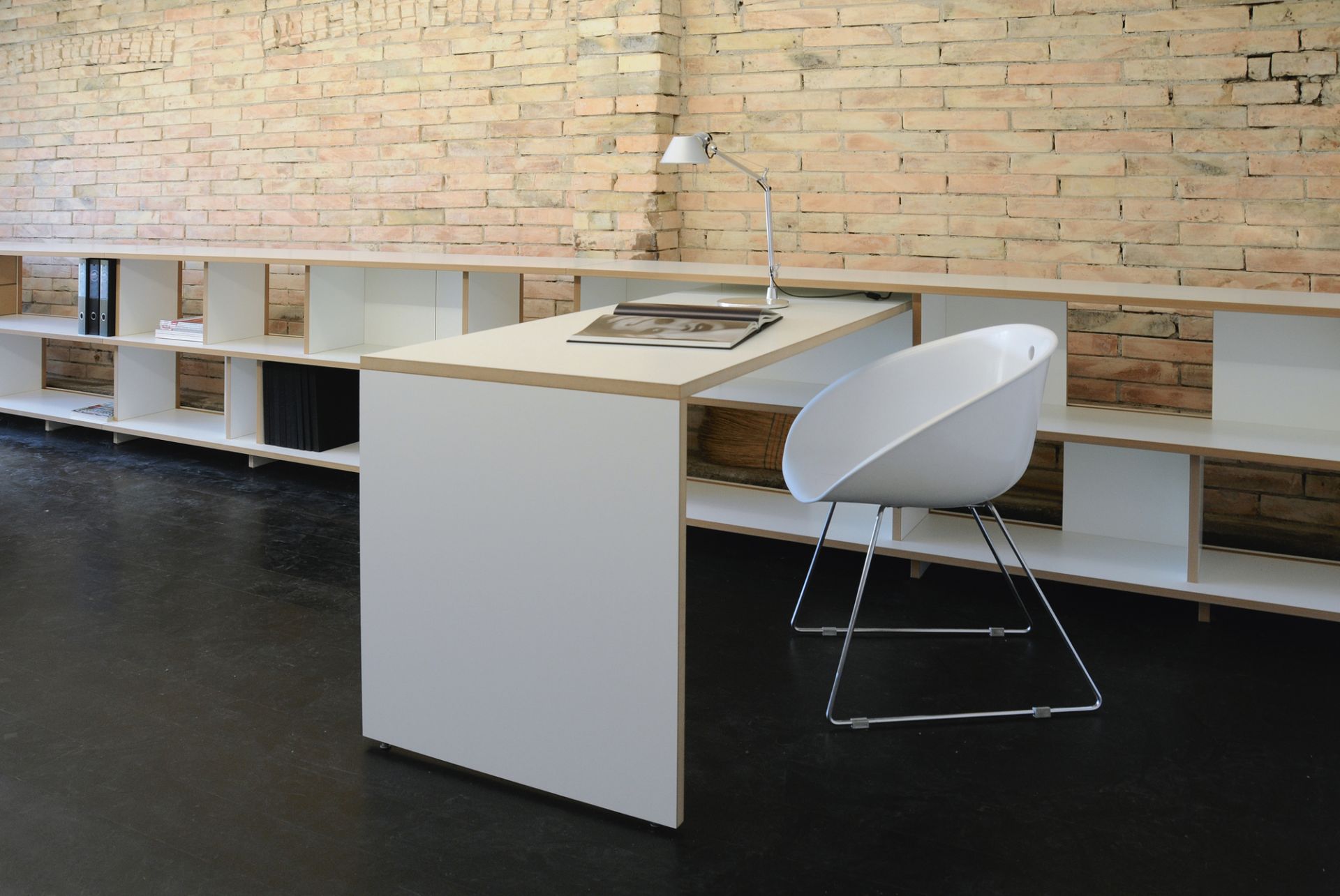 Anstell table for Stell shelf Tojo