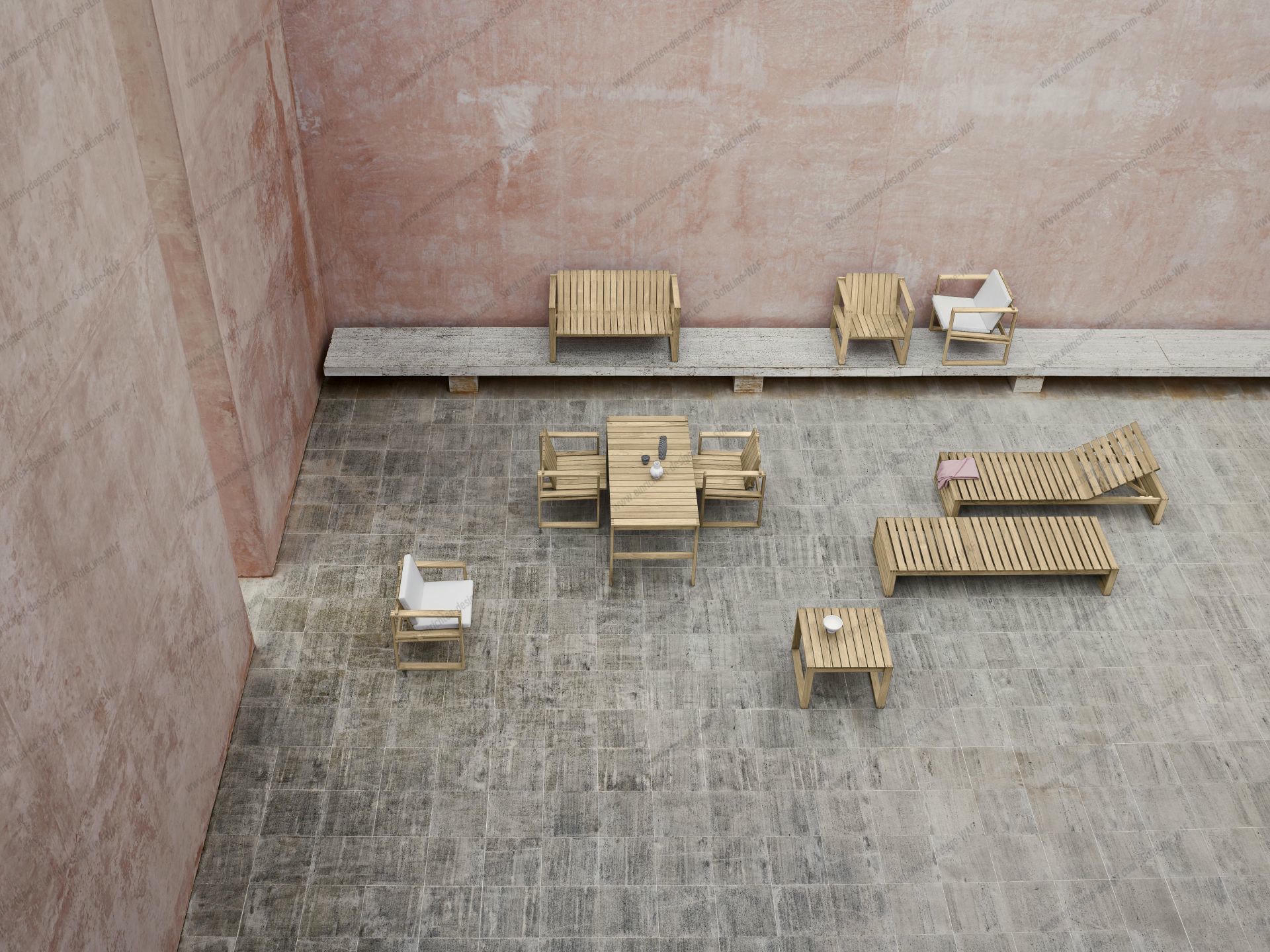 Bodil Kjaer Outdoor Dining Table Carl Hansen & Søn