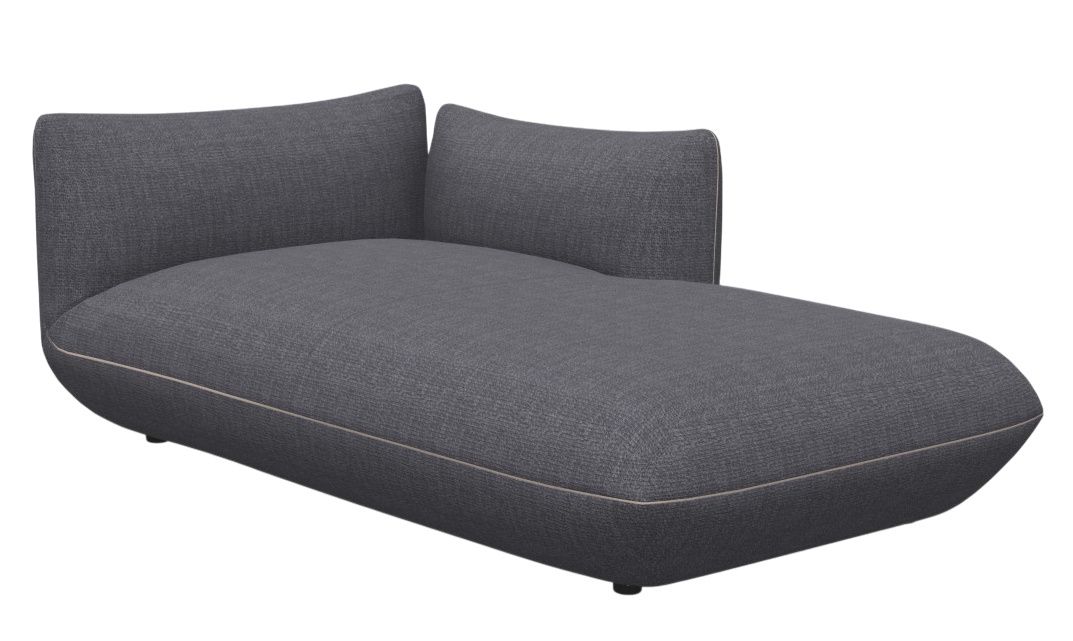 Jalis lounger element with armrest right Cor