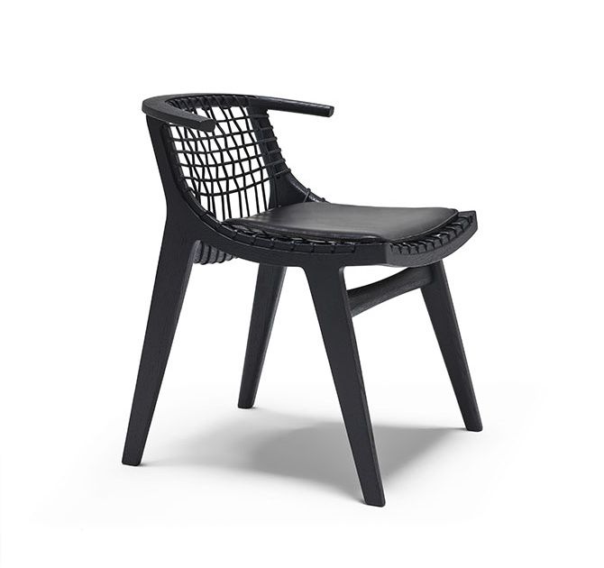 Klismos small Bench W91.5cm Knoll International