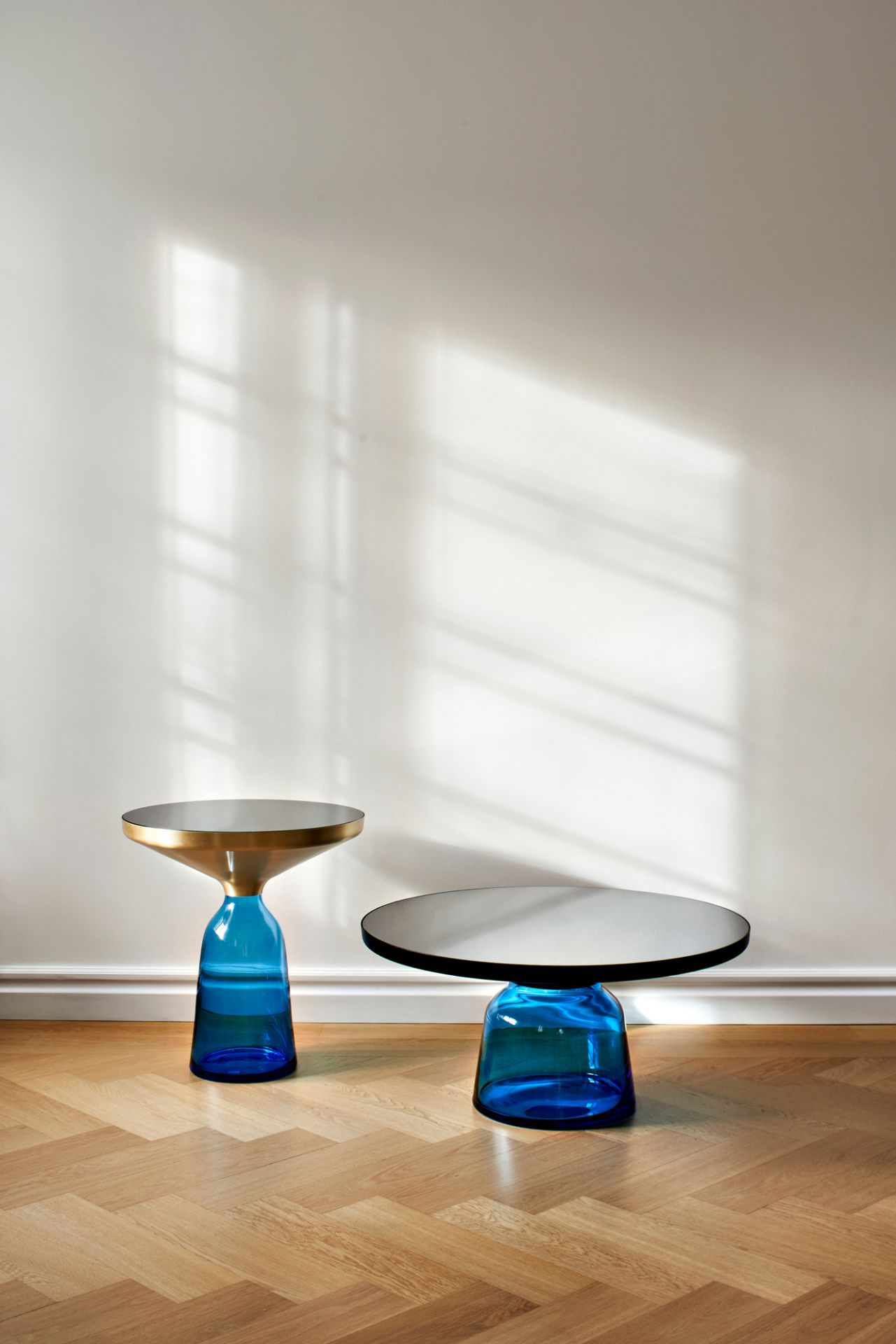 Bell Side Table ClassiCon Steel Quartz-grey