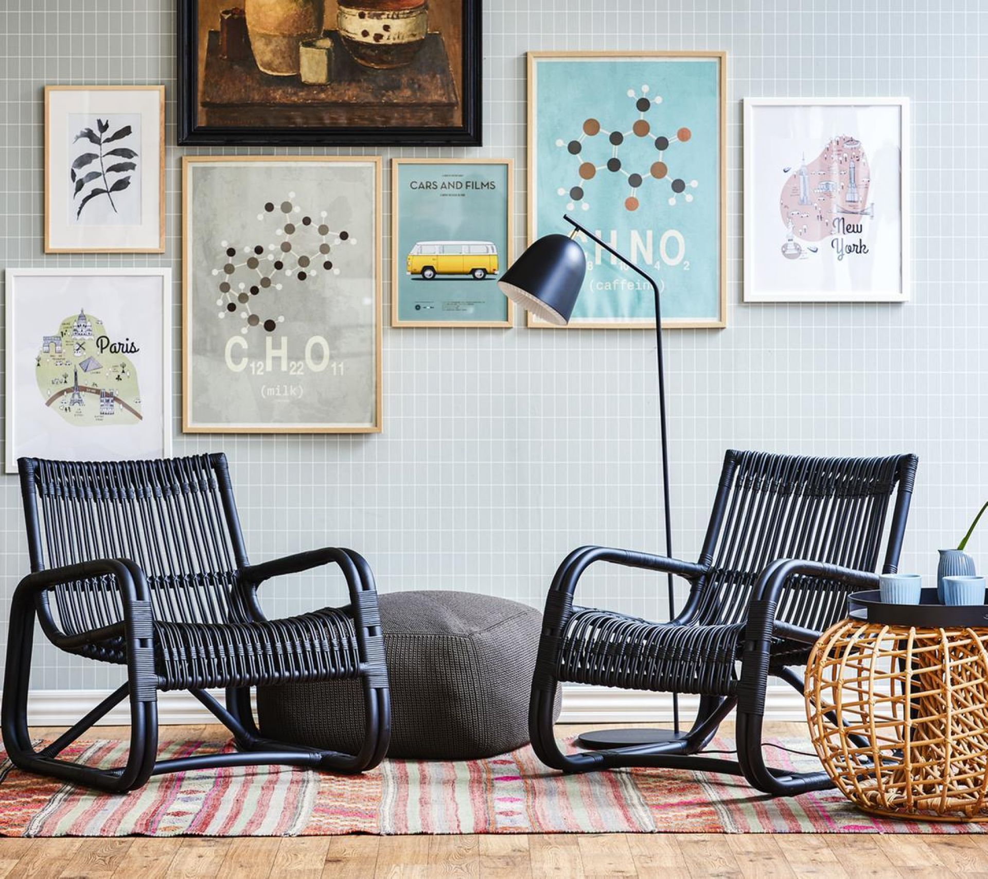 Curve lounge chair INDOOR Cane-Line