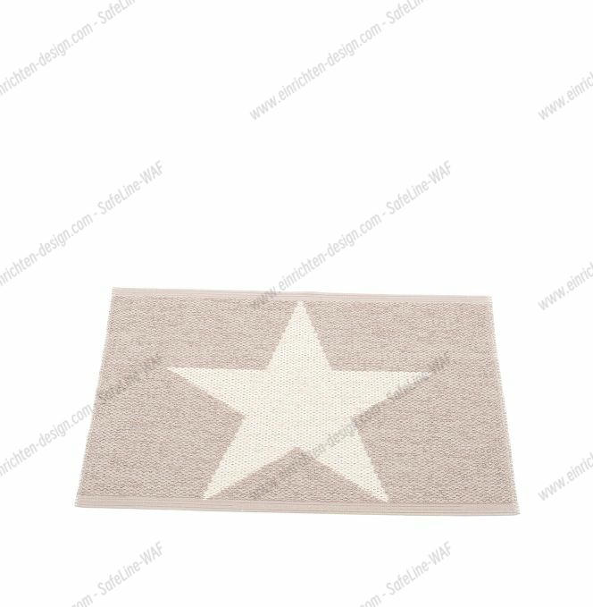 Viggo One Synthetic carpet 70x50 cm Pappelina Pale rosa