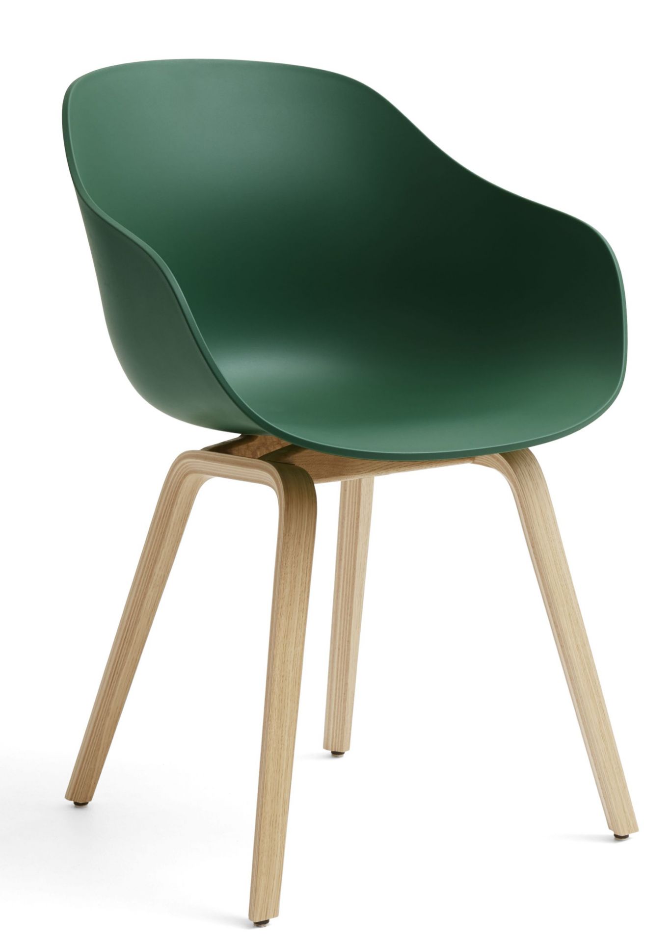 About A Chair AAC 222 Chair Oak Preferred combinations Hay Teal Green