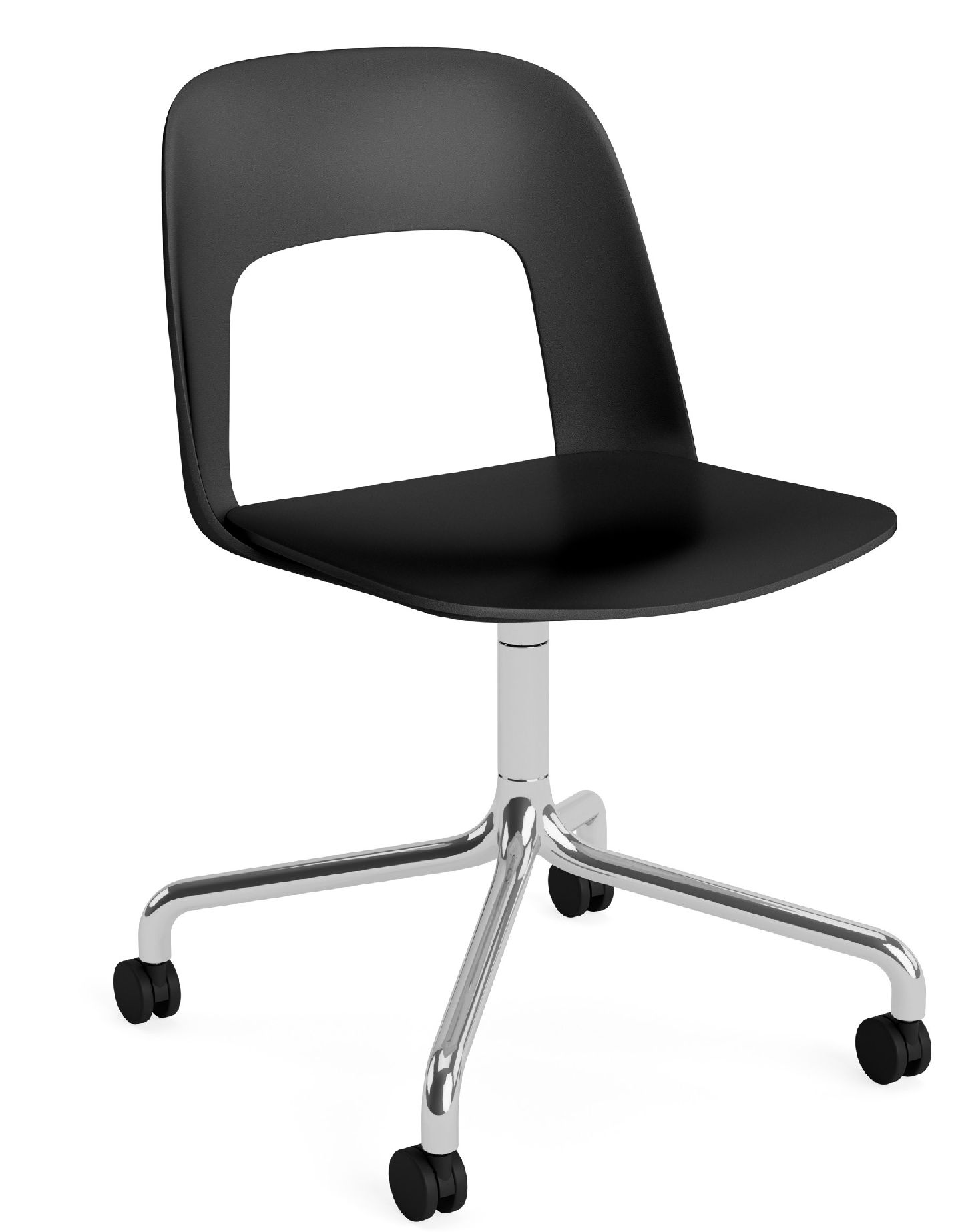 Layout Side Chair 161 4-star swivel chair Hay  