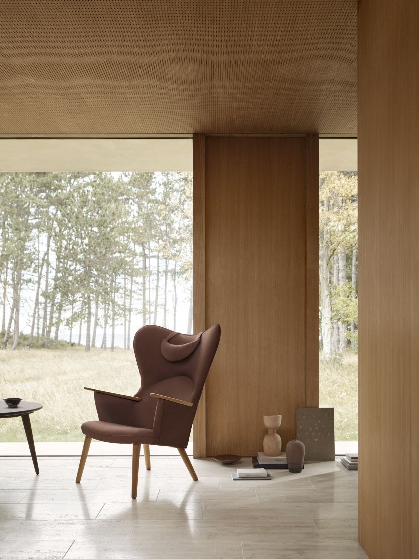 CH78 Umber Mama Bear armchair Carl Hansen & Søn LIMITED ACTION MODEL