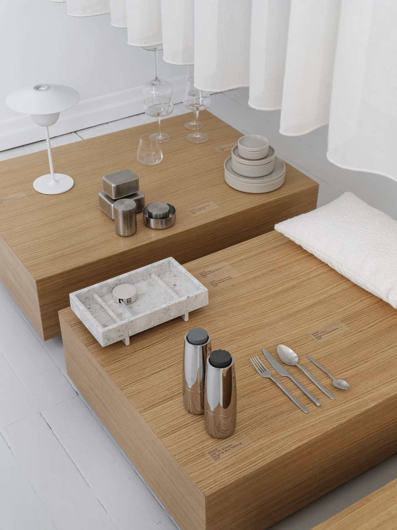 Goba Coffee Table Coffee table W 40 x D 80 x H 29 cm Blomus