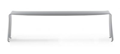 Le Banc Bench MDF Italia Aluminium Matt