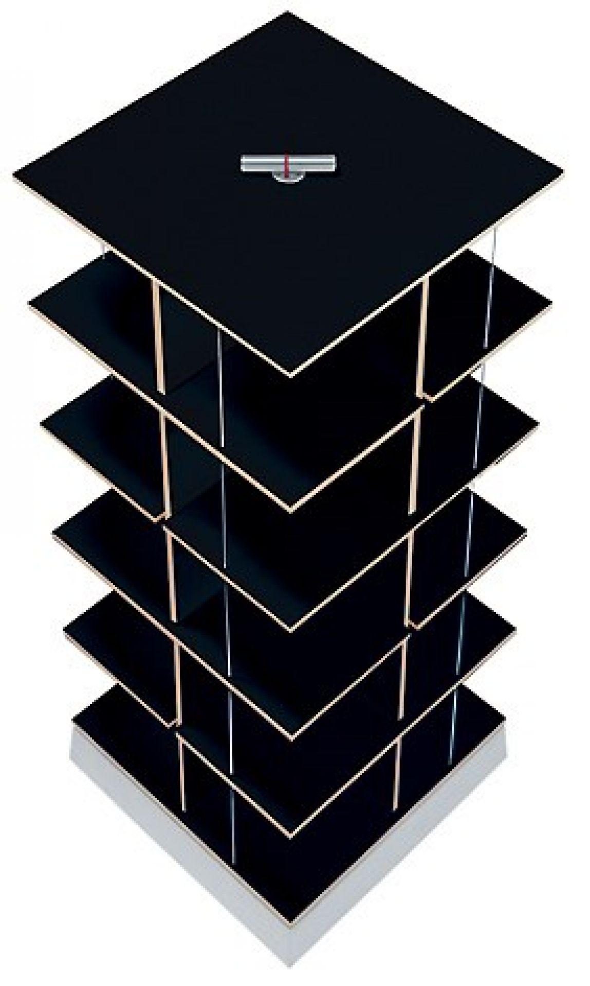 Musikstapler CD shelf Nils Holger Moormann