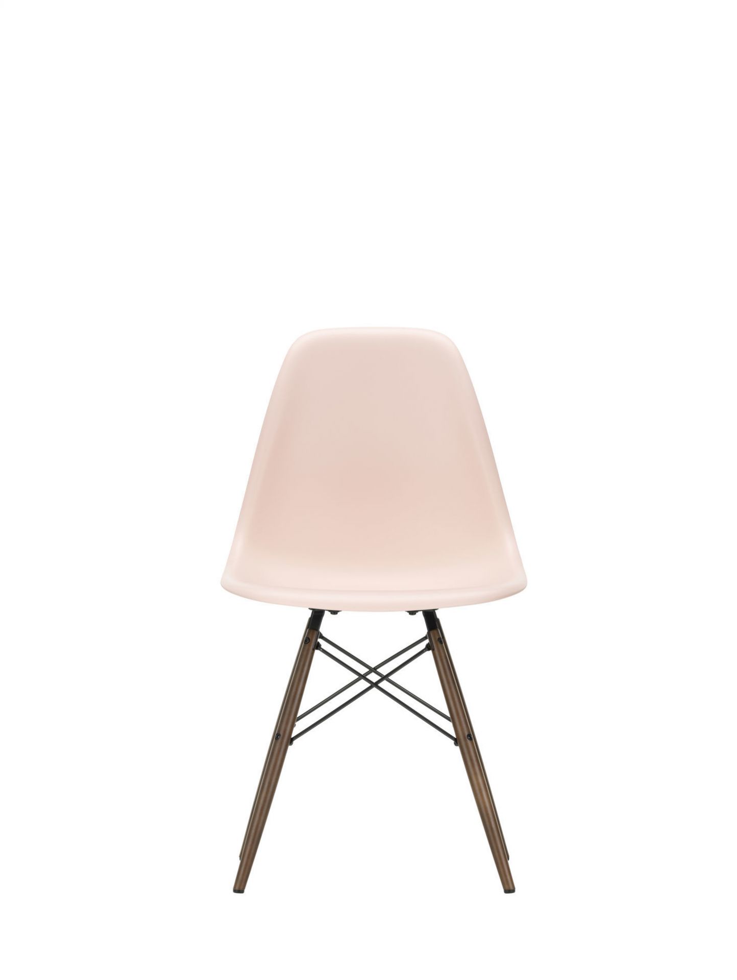 Eames Plastic Side Chair DSW Chair Vitra Maple dark - forest