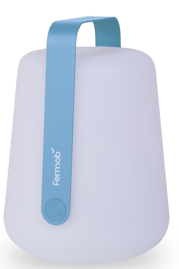 Balad 2 table lamp H 38 cm Fermob Maya blue