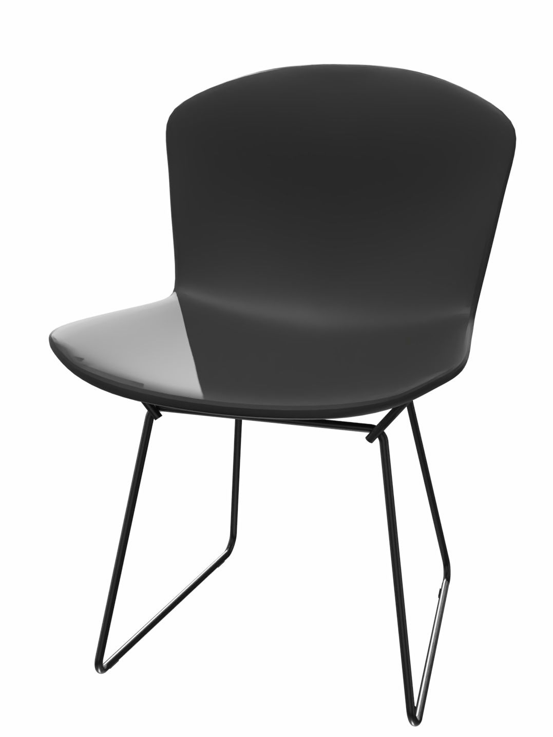 Bertoia Plastic Side Chair Knoll International QUICK SHIP Bertoia Plastic Side Chair Knoll International QUICK SHIP