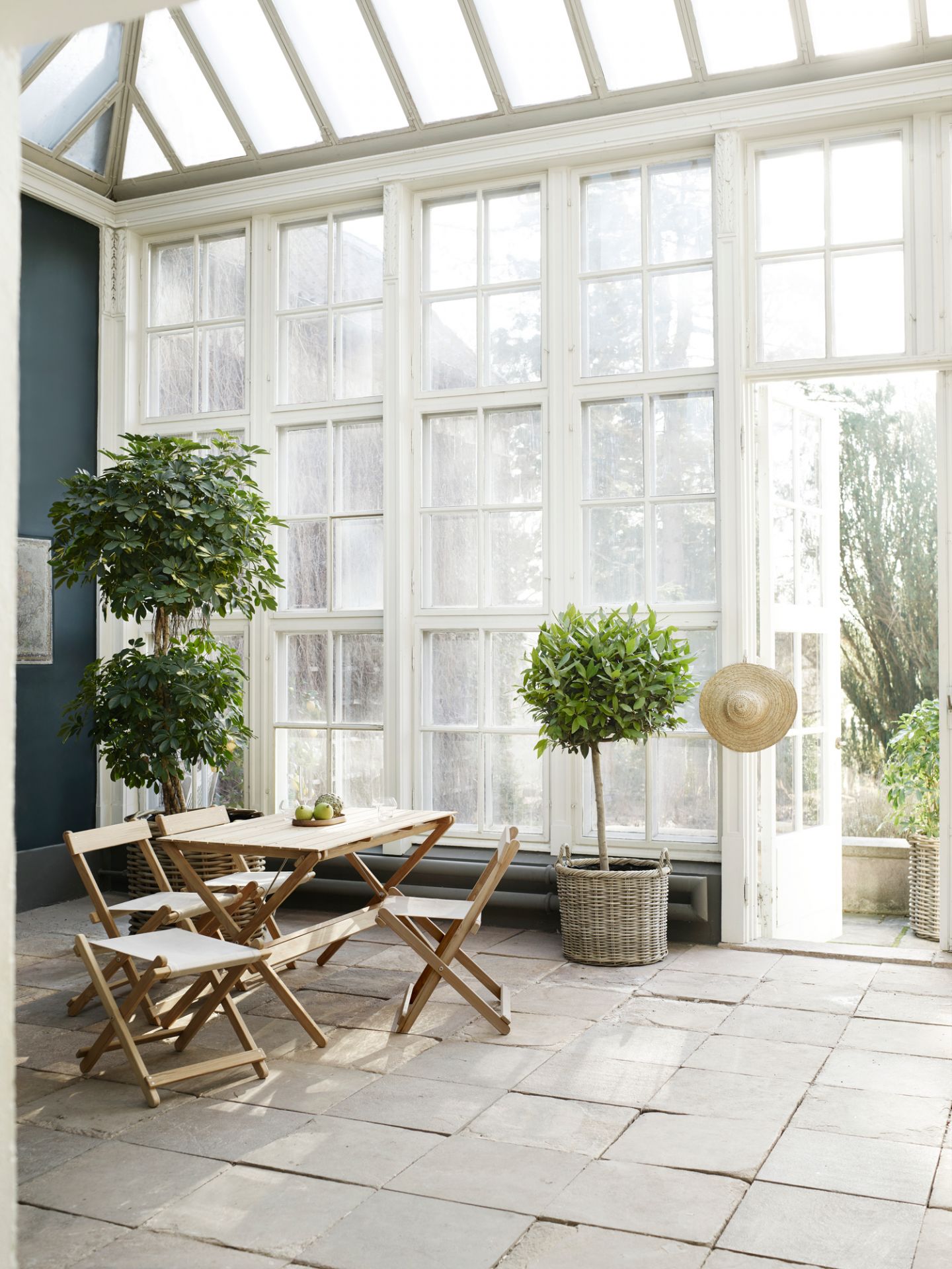 Mogensen dining table outdoor Carl Hansen &amp; Søn