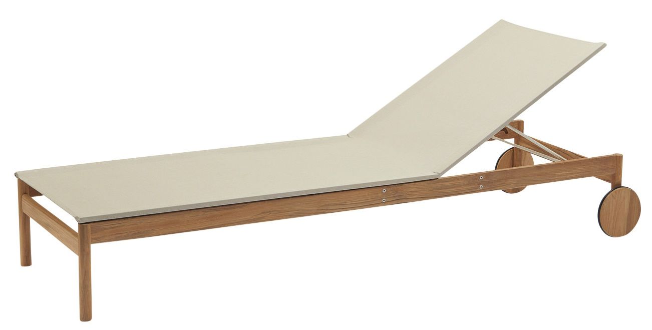 Pelagus Sunbed Outdoor Skagerak by Fritz Hansen