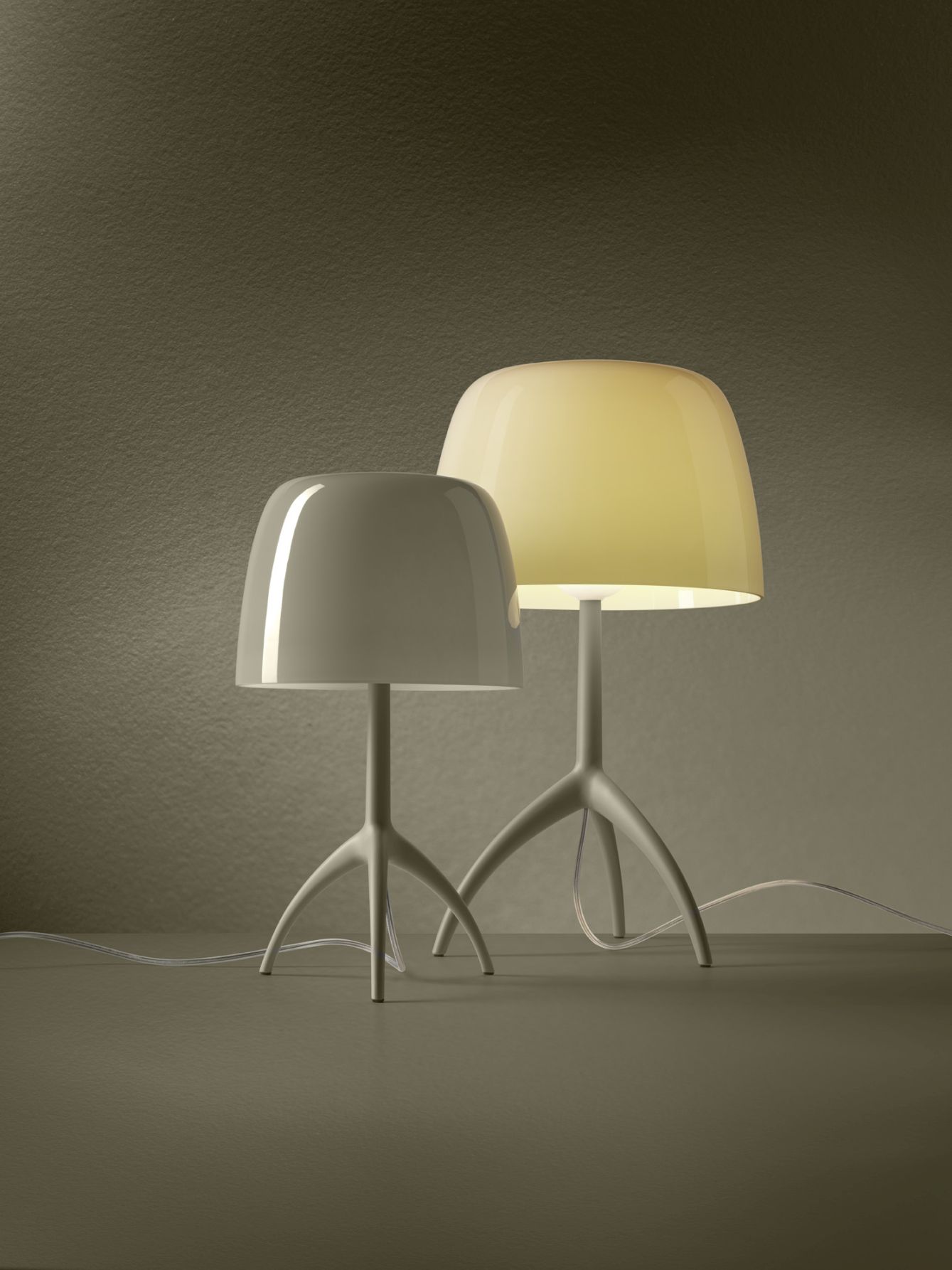 Lumiere Nuances piccola table lamp Creta Foscarini