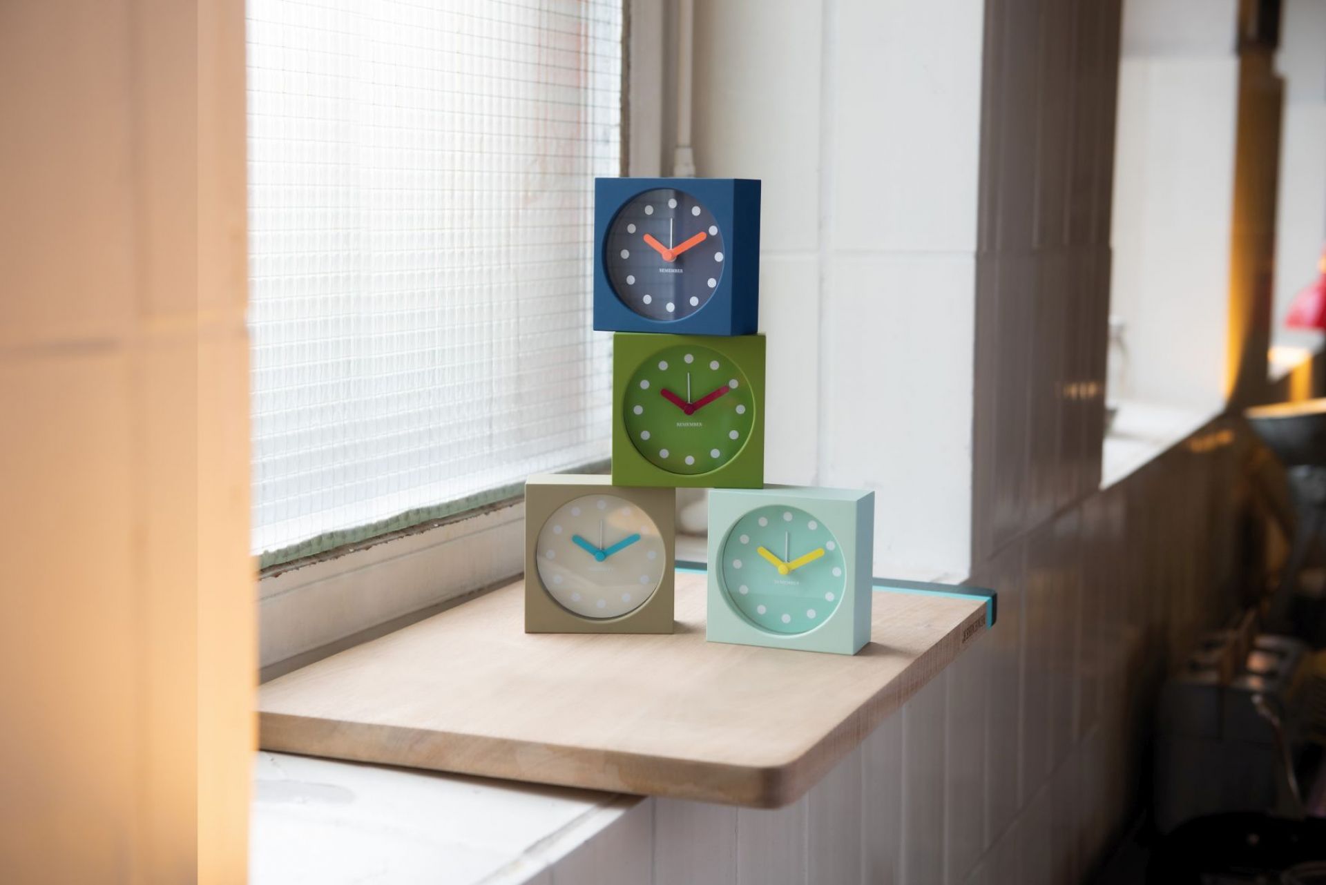 Table clock with alarm clock Remember SINGLE PIECES