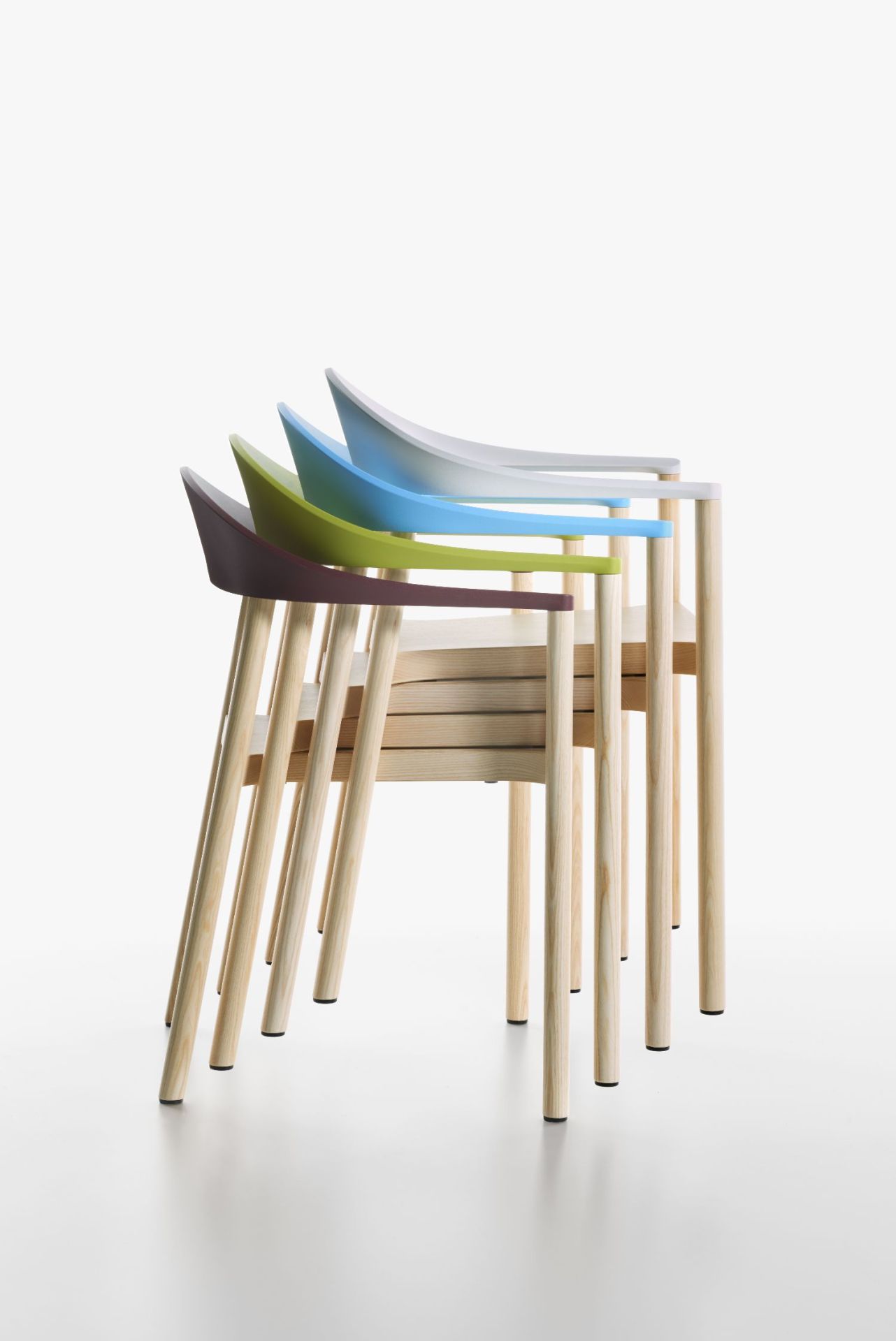 Monza Armchair Armrest Chair Plank