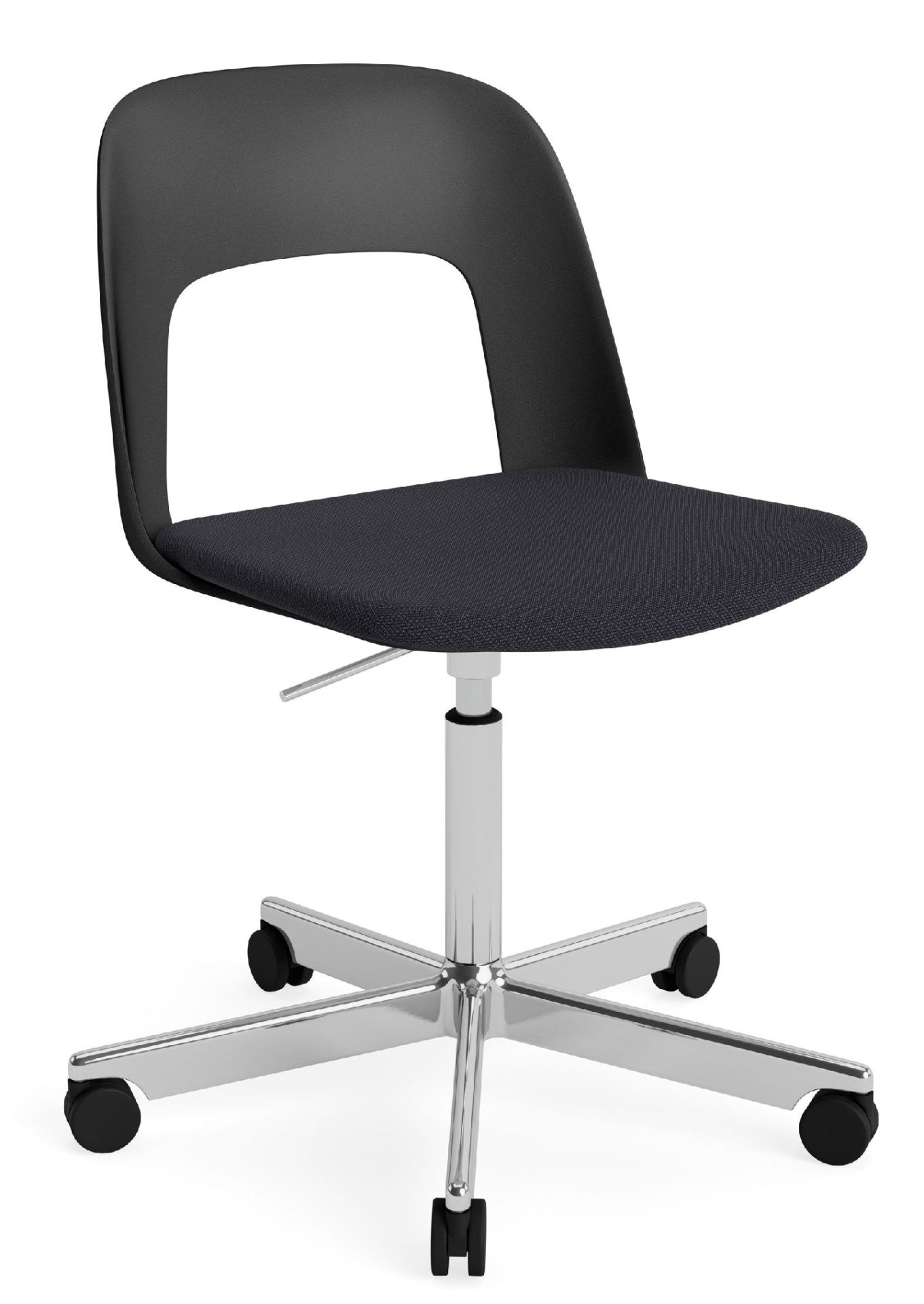 Layout Side Chair 143 5-star swivel base chair Hay   