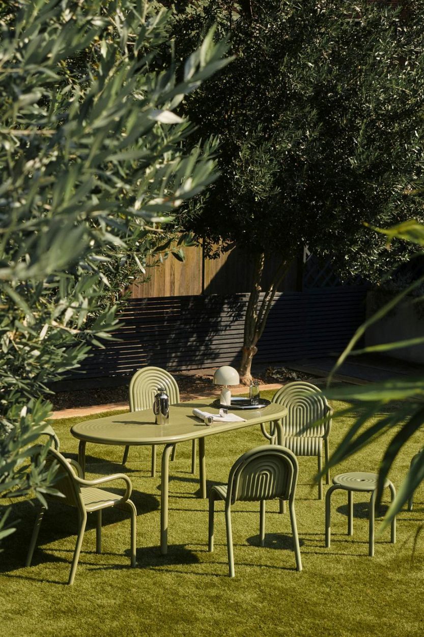 Groove Outdoor Table Putty Tom Dixon