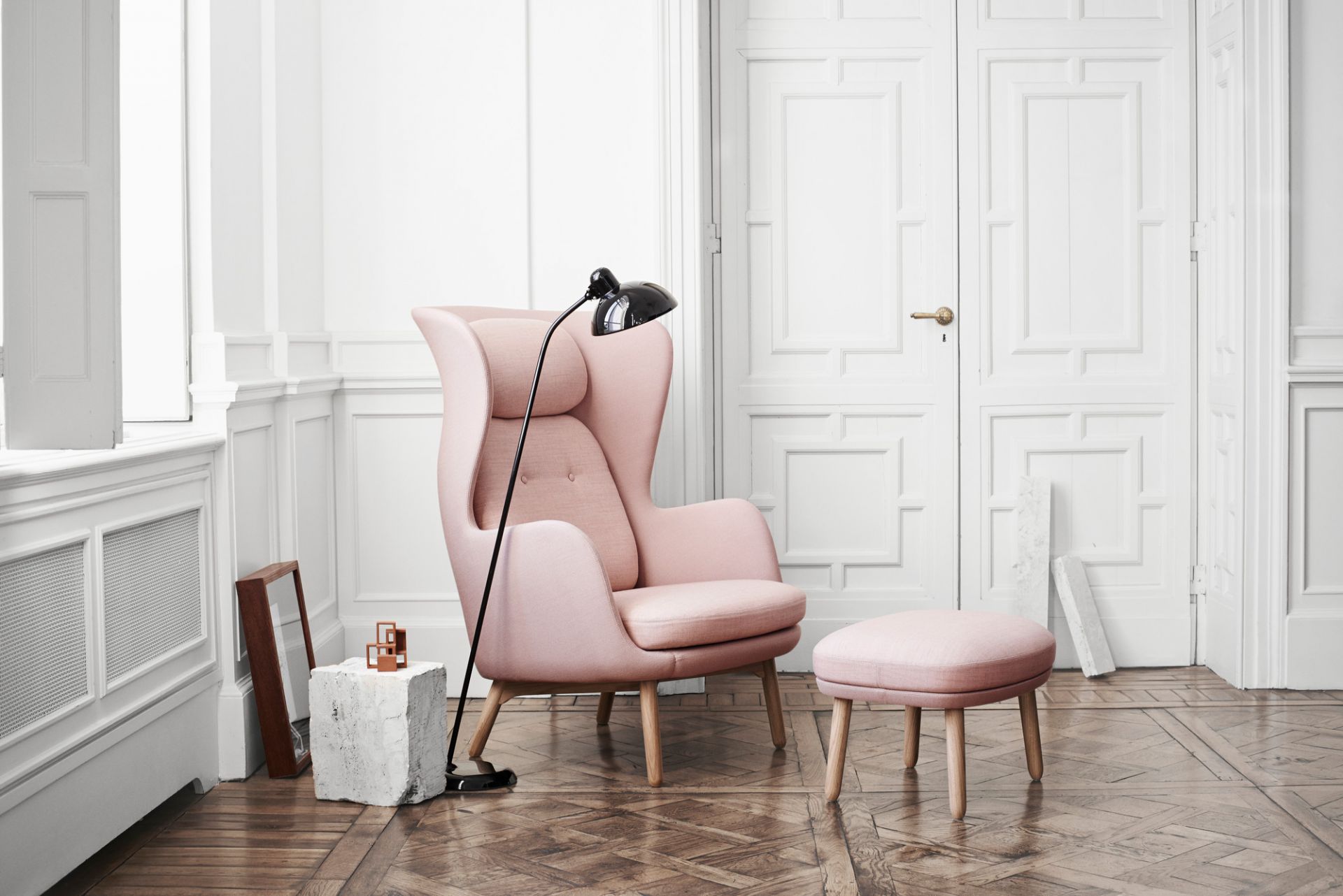6556 F Floor lamp KAISER idell Fritz Hansen