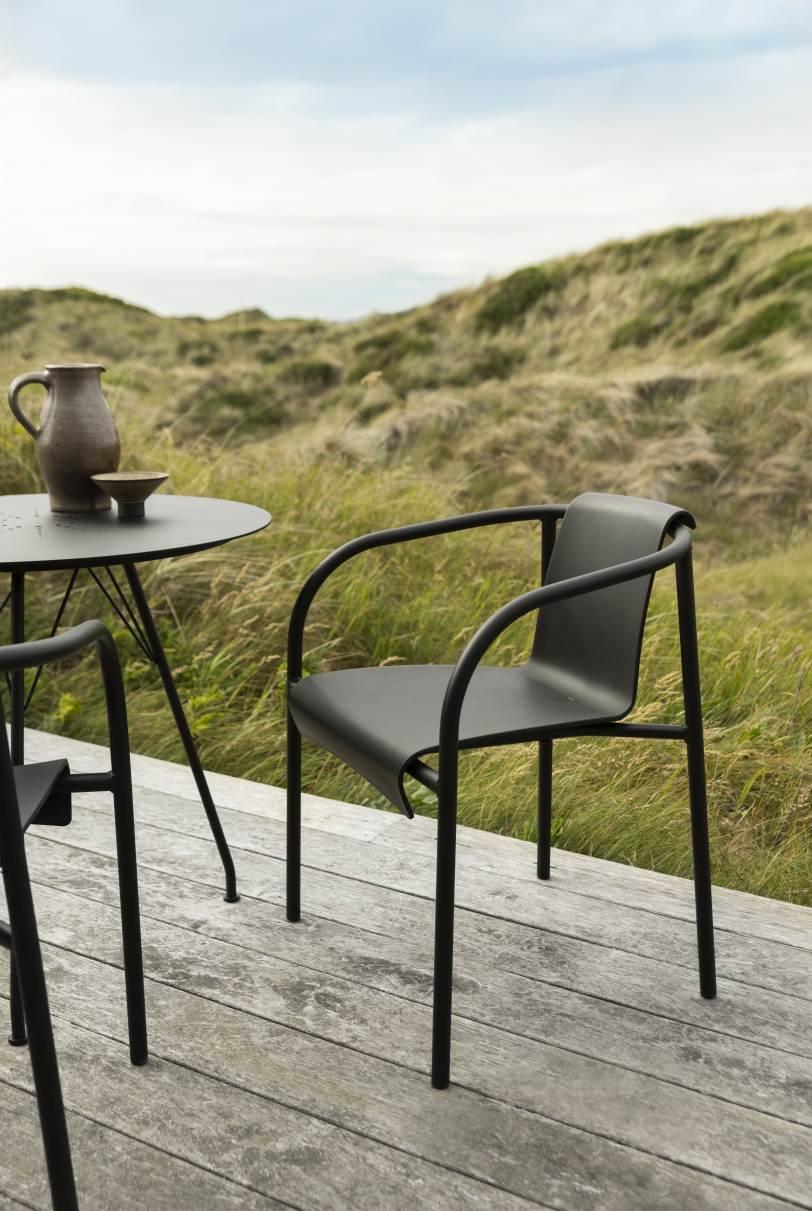 Nami Armrest Dining Chair Armrest Chair Outdoor Houe