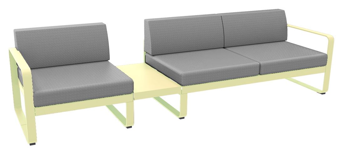 Bellevie Lounge Sofa Composition 1 A Outdoor Fermob 