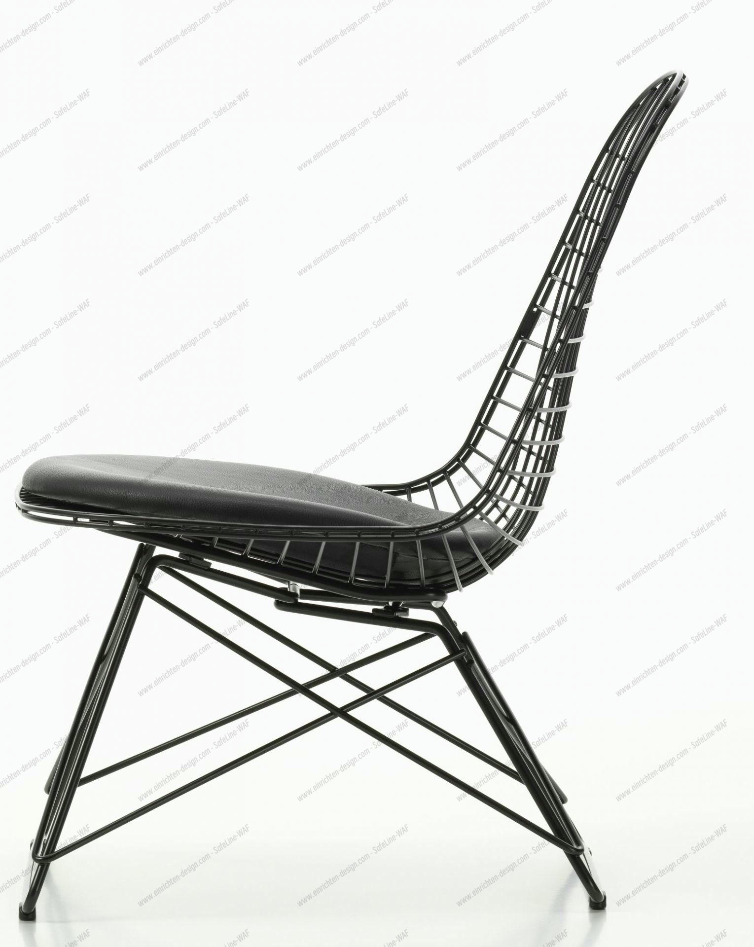 LKR-5 Wire Chair Chair with Seat Cushion Vitra