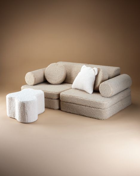 Children's play sofa teddy fabric Wigiwama