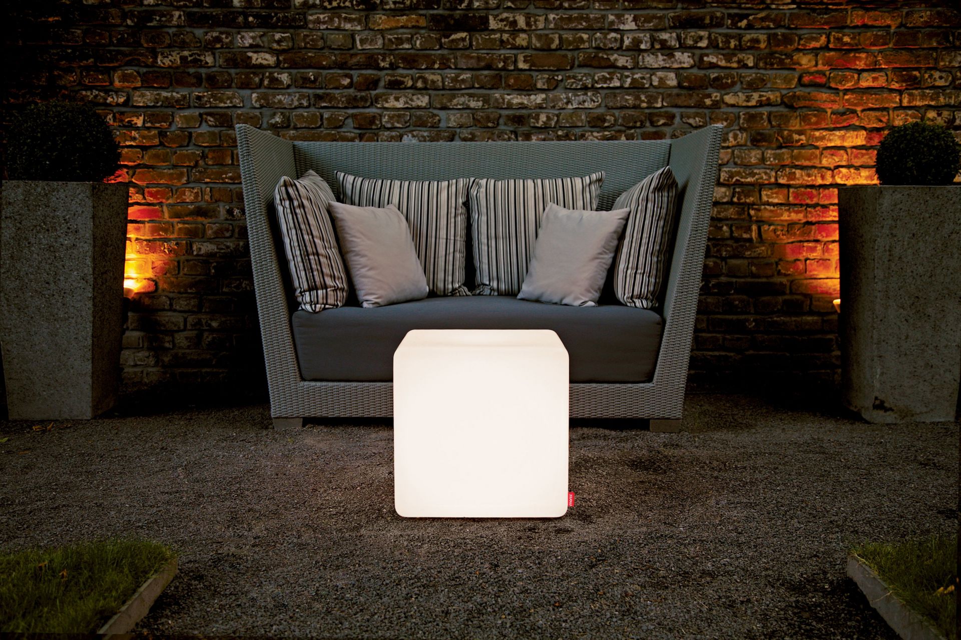 CUBE Outdoor Stool & Side Table Moree