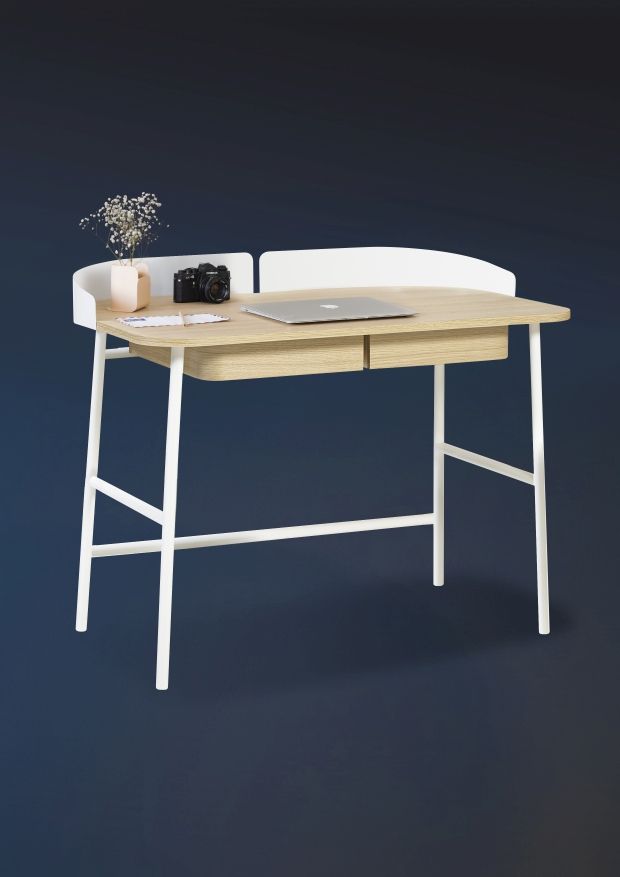 Victor desk Hartô Blue matt