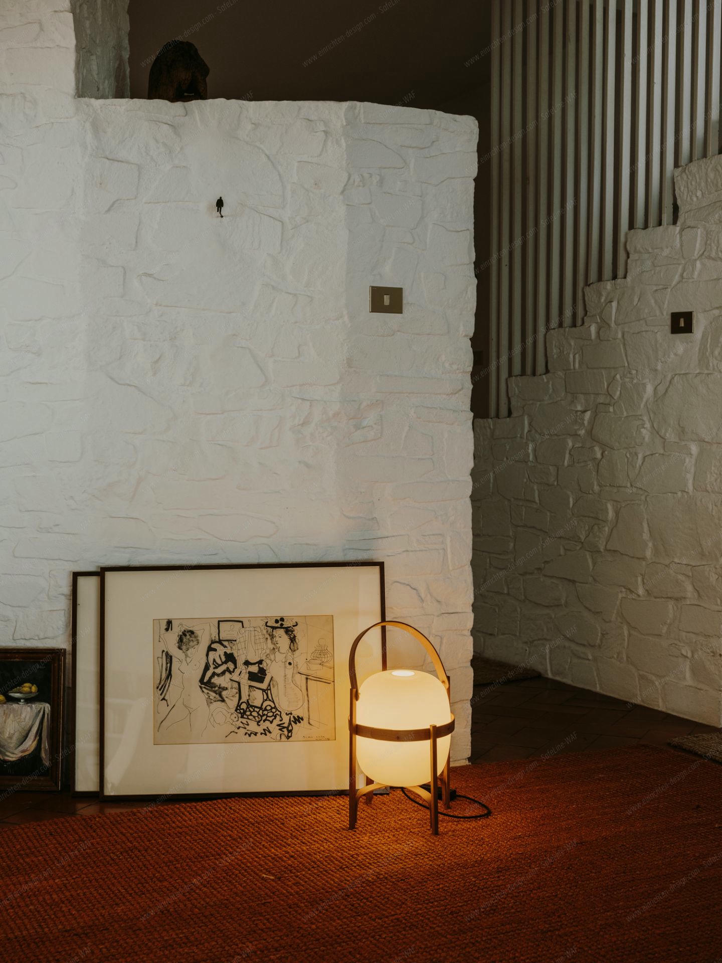 Cesta Table Lamp / Table Lantern Santa & Cole