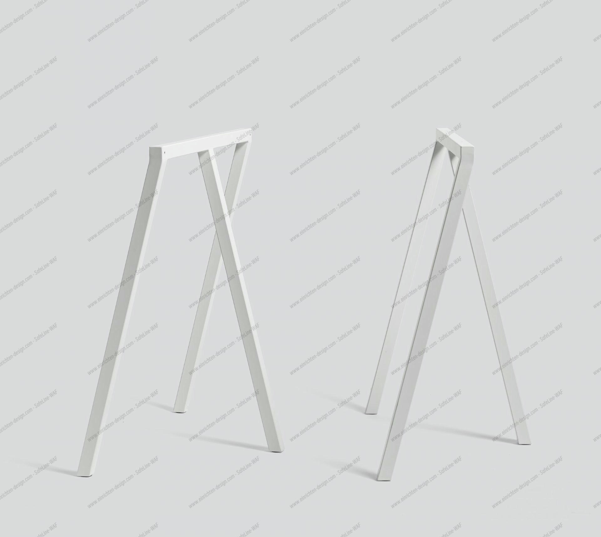 Loop Stand Frame Böcke Hay-weiß