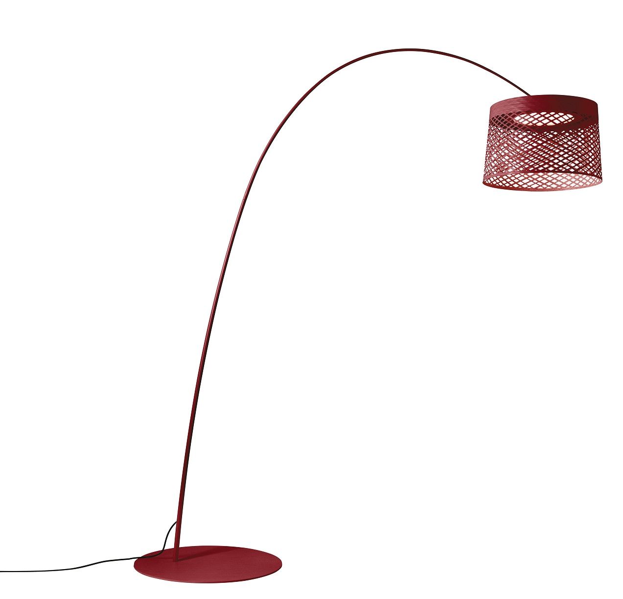 Twiggy Grid floor lamp carmine Foscarini