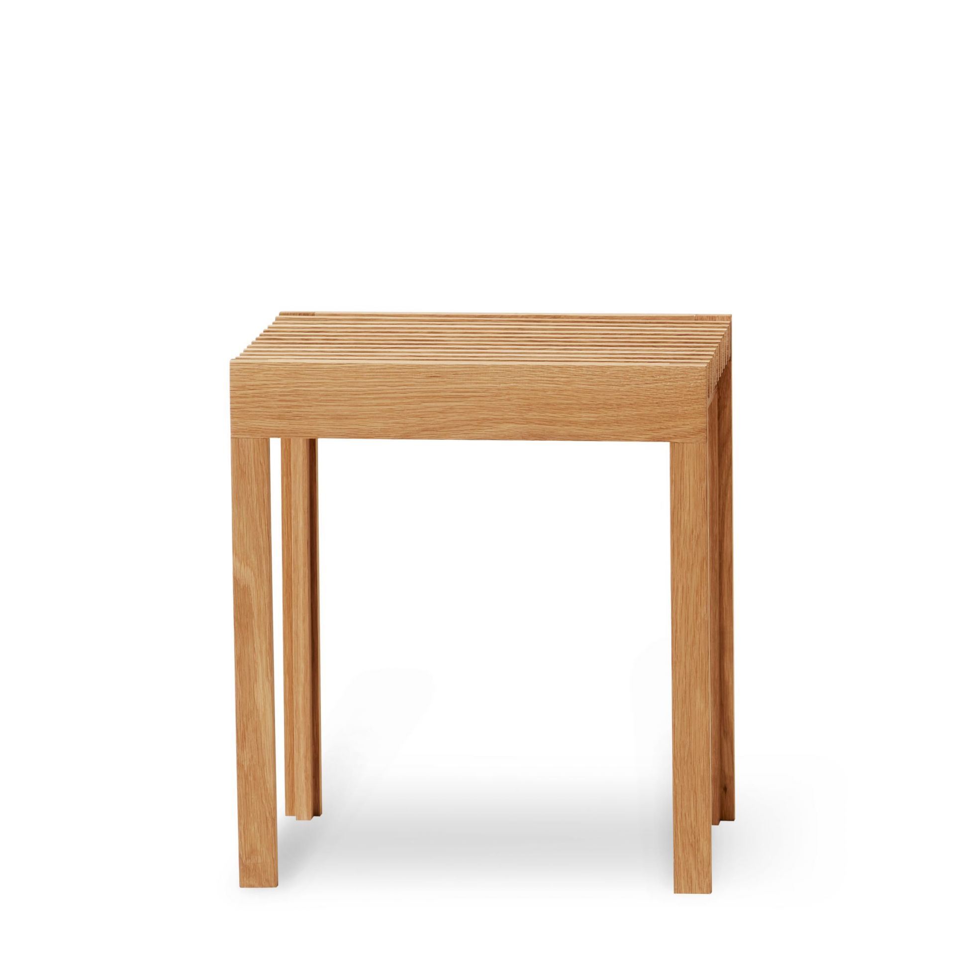 Lightweight Stool Oak Form & Refine