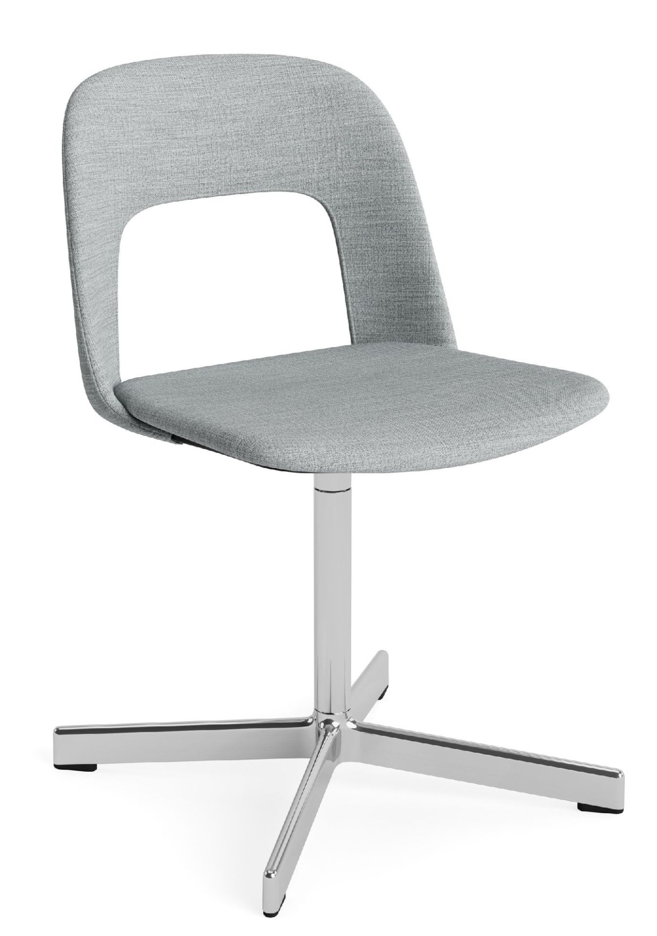 Layout Side Chair 134 4-star swivel base chair Hay  