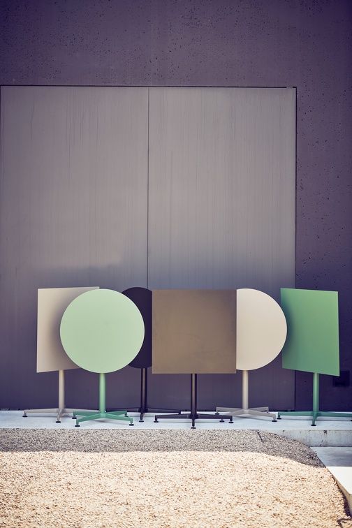 Fiam Vega outdoor folding table square Jan Kurtz