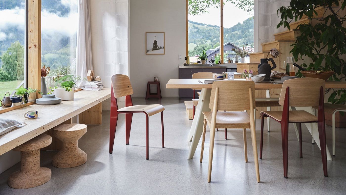 Cork Family Modell B Table Vitra