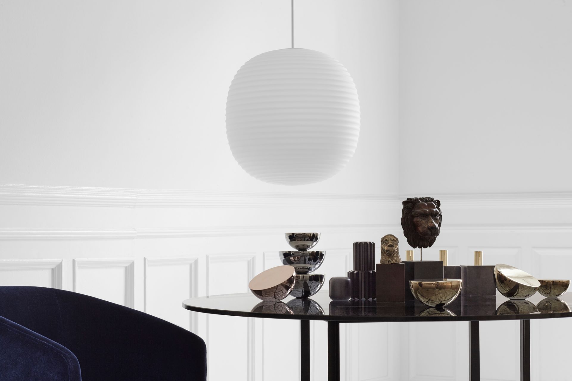 Lantern Pendant light Ø40 x H40 cm New Works SINGLE PIECES