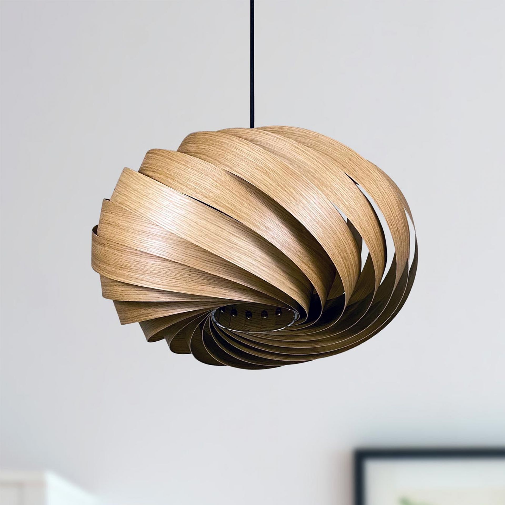 Quiescenta Pendant lamp Ø45 cm Oak Gofurnit